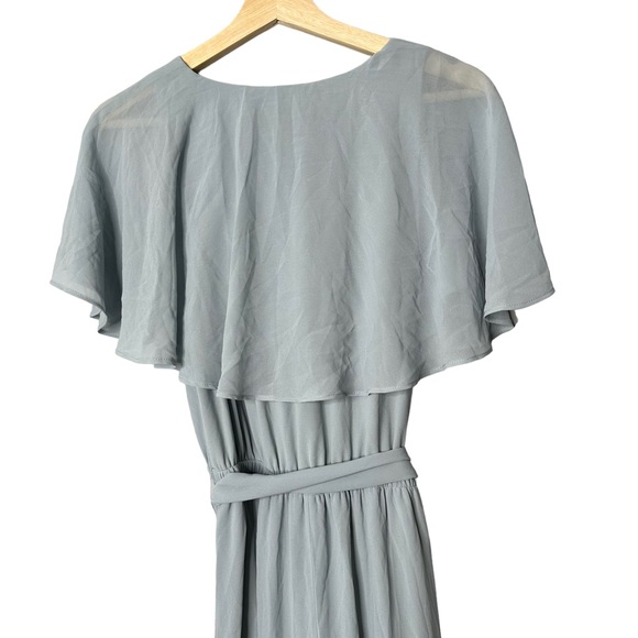 Show Me Your Mumu Audrey Bridesmaid Prom Dress Steel Blue NEW - Picture 7 of 8